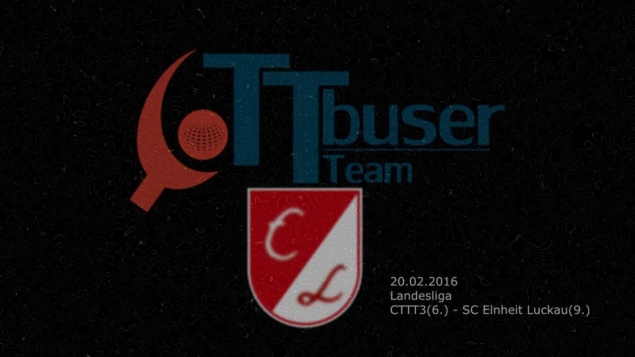 CTTT3 vs Luckau 20 02 2016