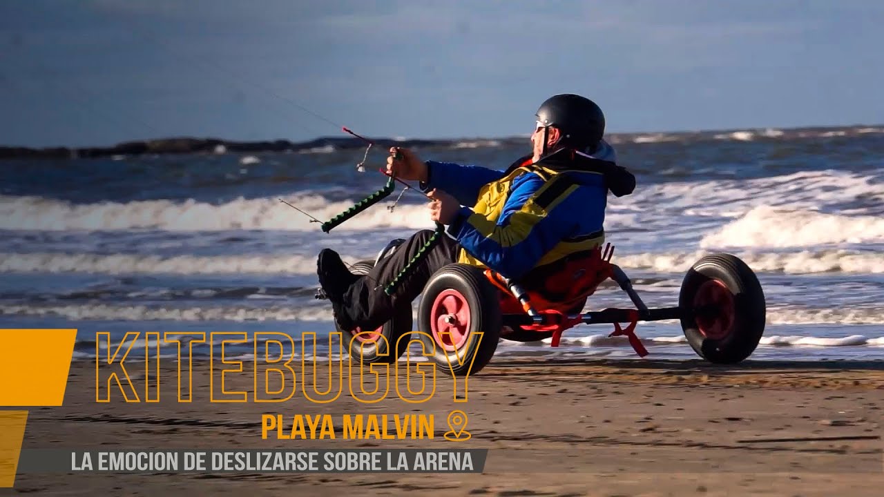 KITEBUGGY: la emoción de deslizarse sobre la arena