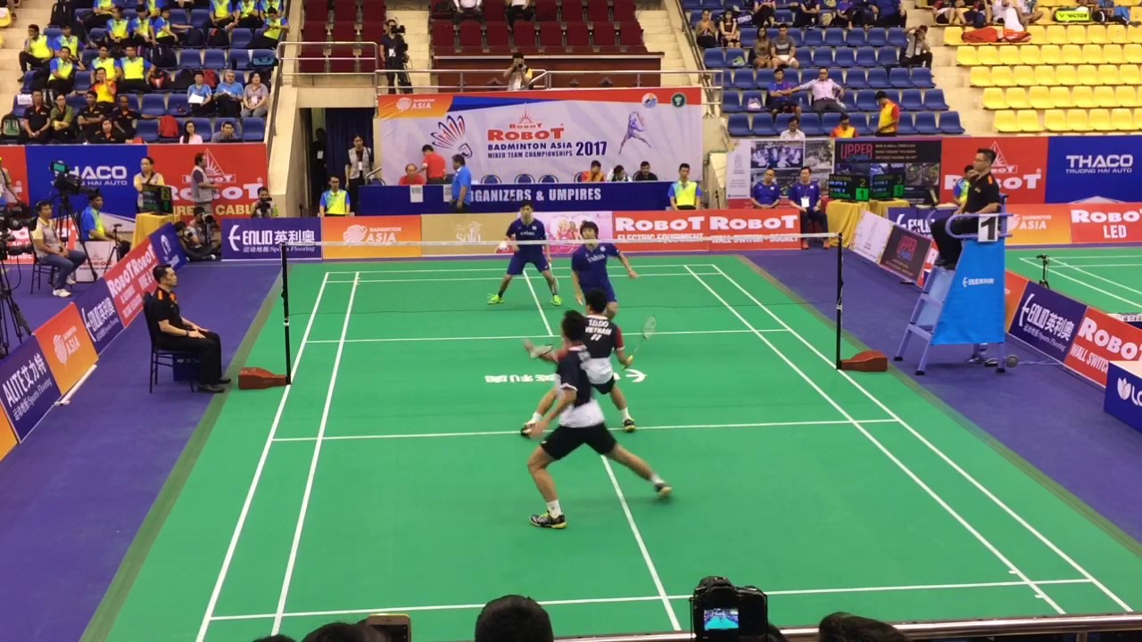 Yuta Watanabe/Hiroyuki Endo vs Tuan Duc/Hong Nam | ASIA MIXED TEAM CHAMPIONSHIPS 2017