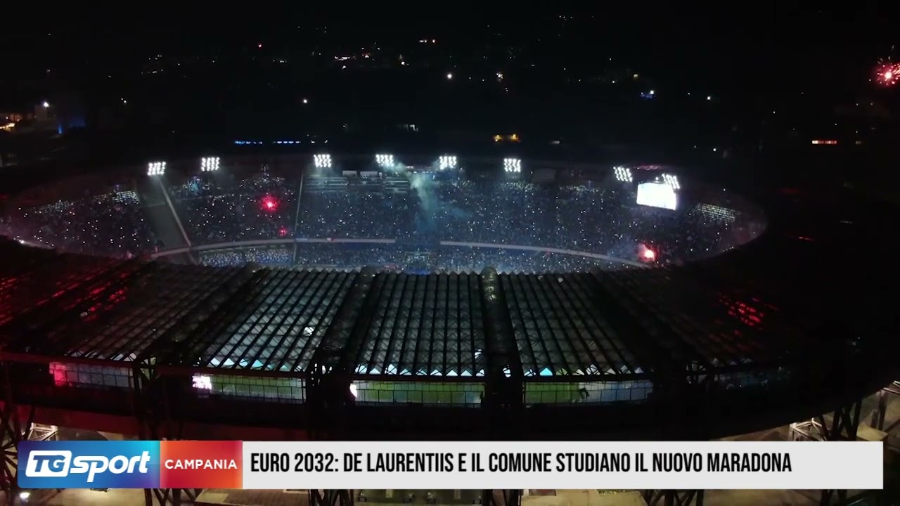 Euro 2032: De Laurentiis e il Comune studiano il nuovo Maradona
