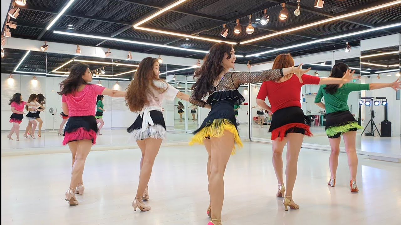 Whenever Wherever (Intermediate) teach line dance | Withus Korea, Yoon