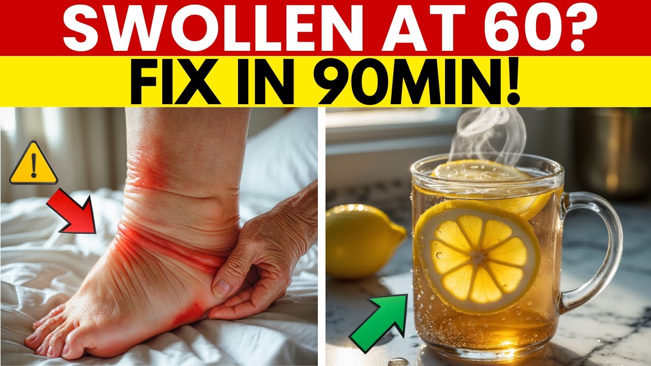 Swollen Legs at 60? Do This 90-Minute Night Fix | Healthy Aging Guide