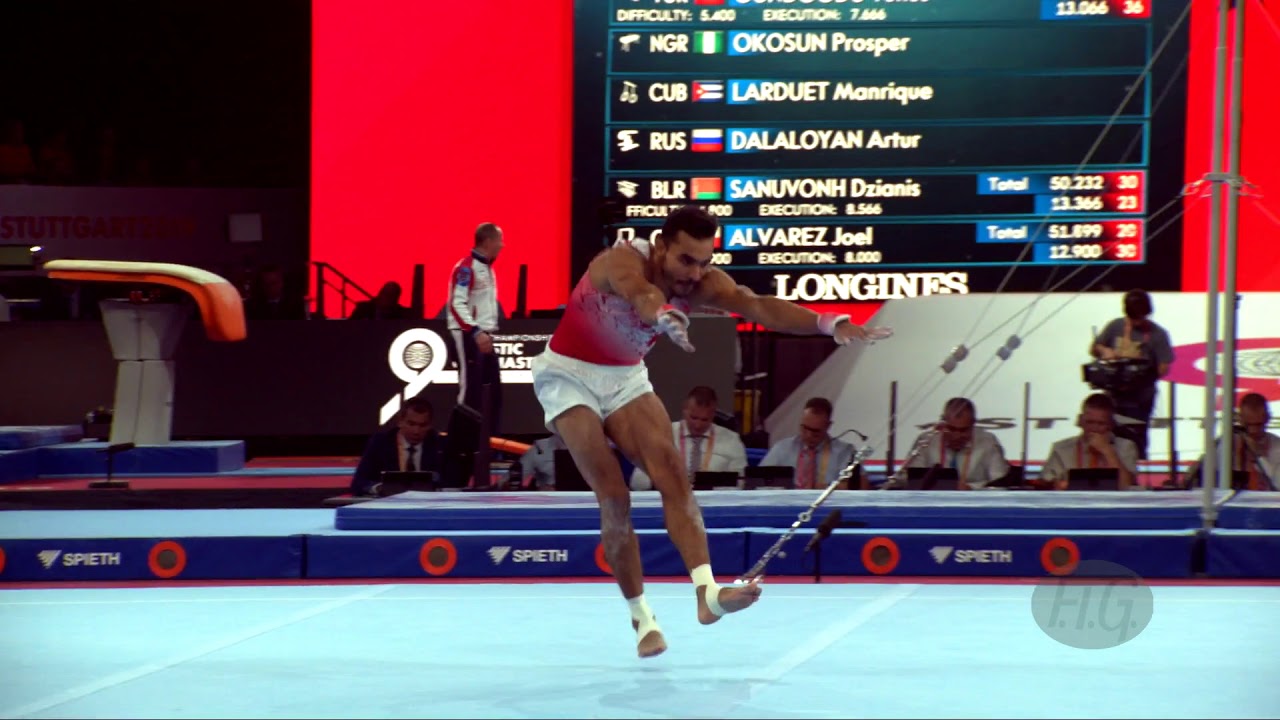 ARICAN Ferhat (TUR) - 2019 Artistic Worlds, Stuttgart (GER) - Qualifications Floor Exercise