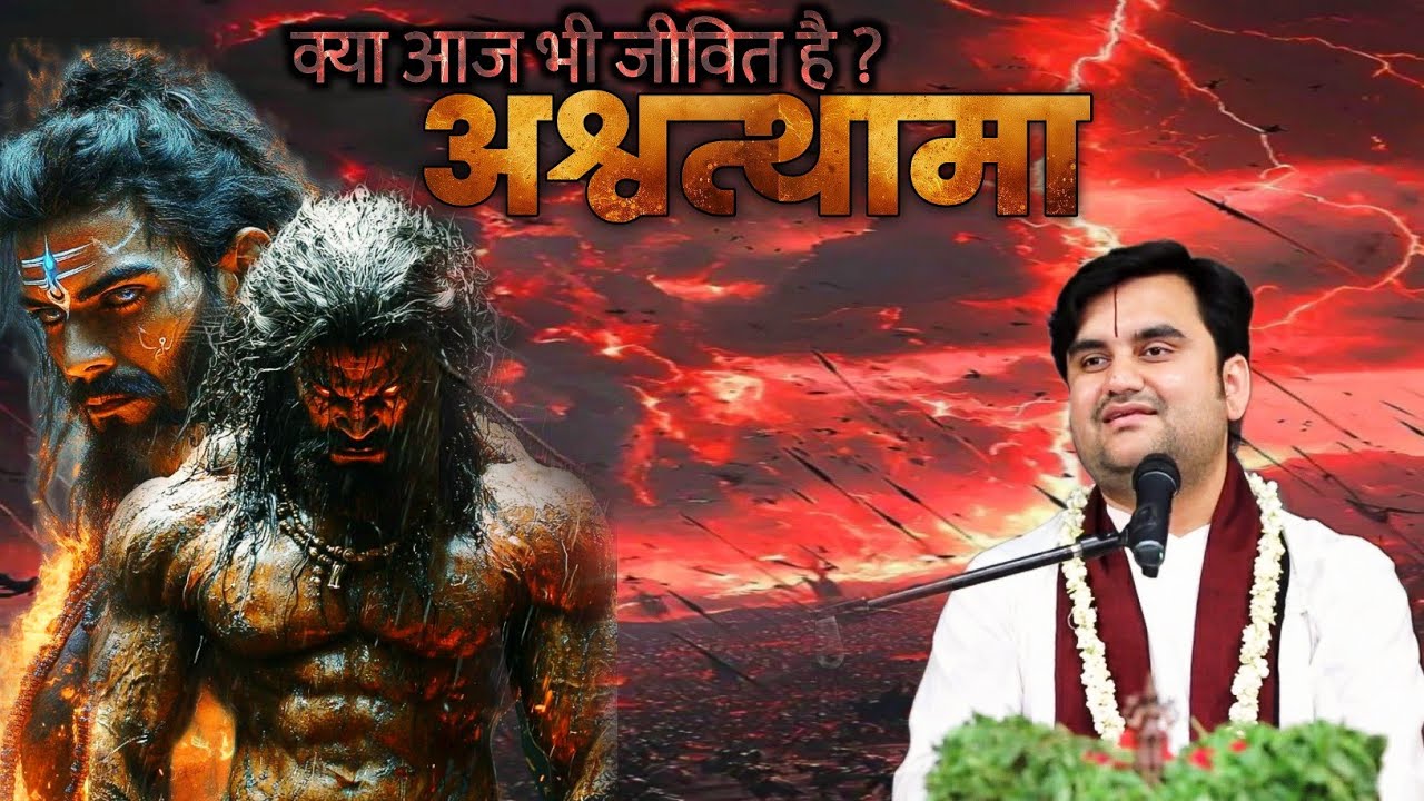 😲अश्वत्थामा: महाभारत के सबसे रहस्यमय पात्र की कहानी | महाभारत | Indresh Ji Katha 