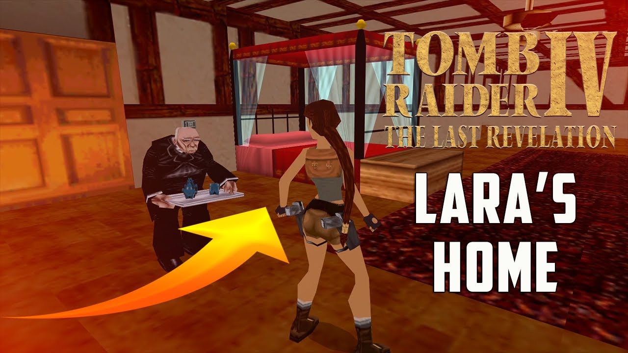 LARA'S HOME IN TOMB RAIDER 4 THE LAST REVELATION