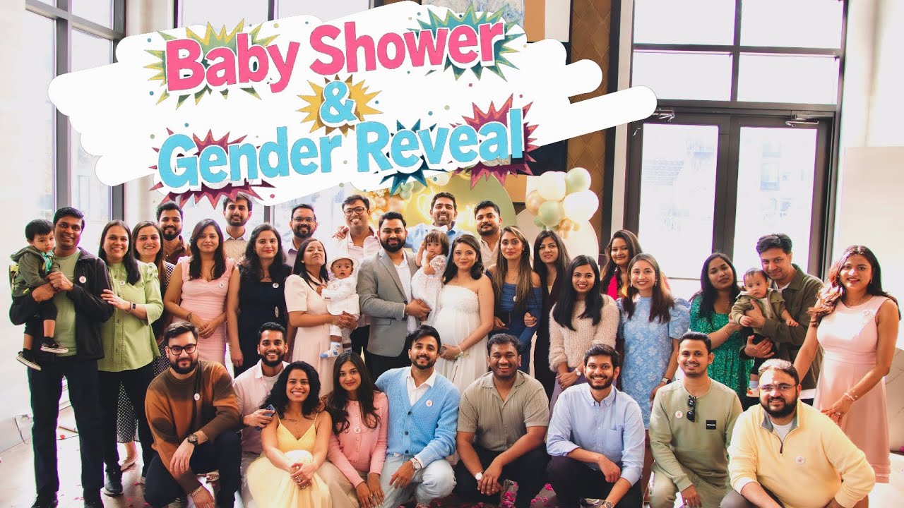 Swapnil and Samruddhi’s Baby Shower & Gender Reveal🩵🩷