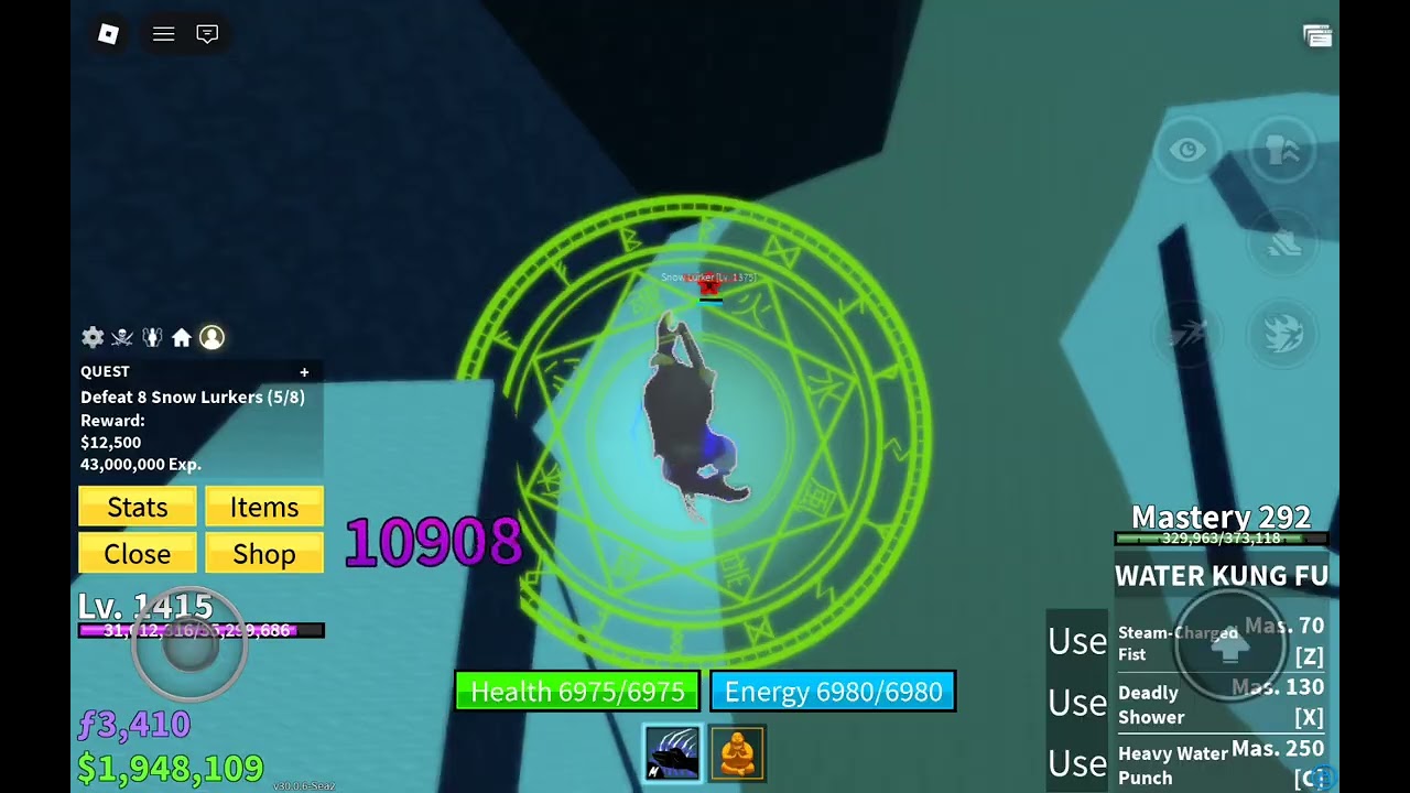 Grinding to get 2 million beli for shark V3 quest      shout out to Micky2_op 