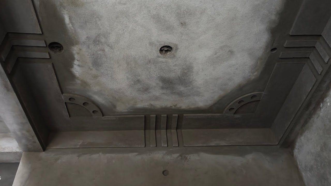 ceiling corner  Chhat ke Kone mein Goli patte 2024 ki new design pop