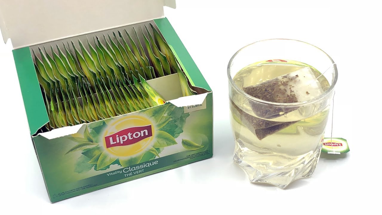 Lipton Vitality Classic Green Tea / Th&eacute; Vert
