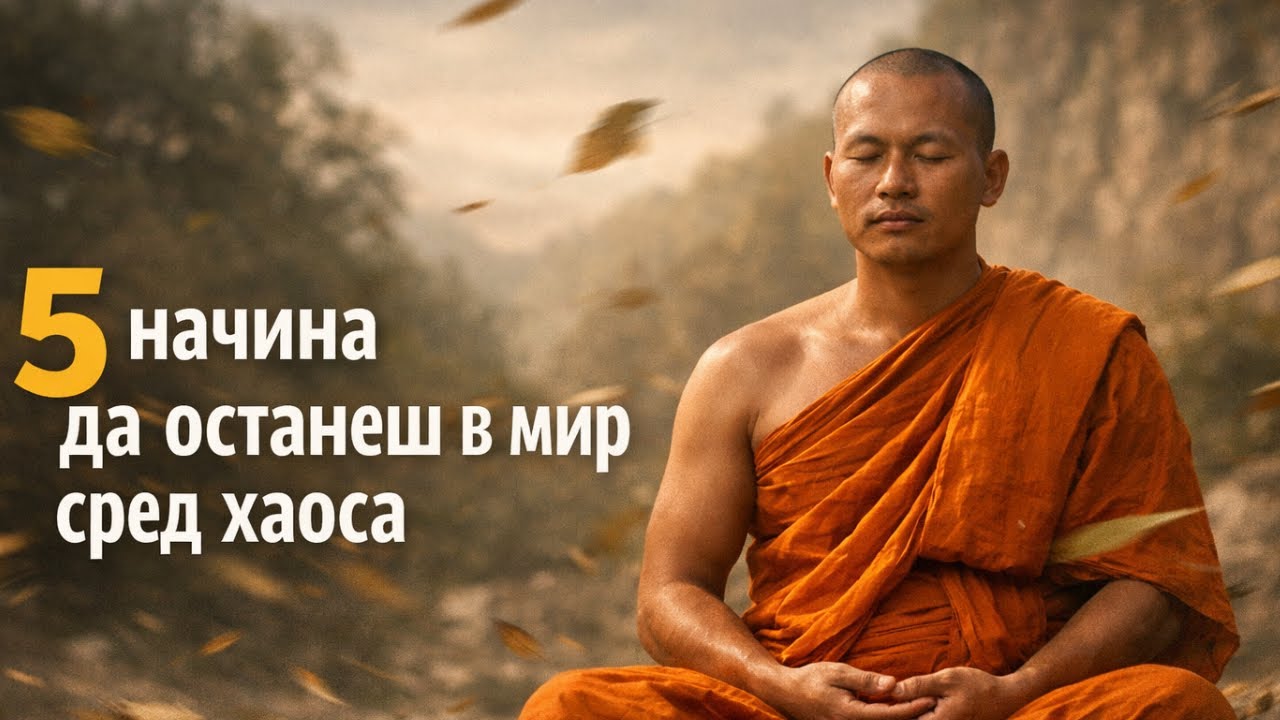 5 будистки начина да запазиш вътрешния си мир сред хаоса