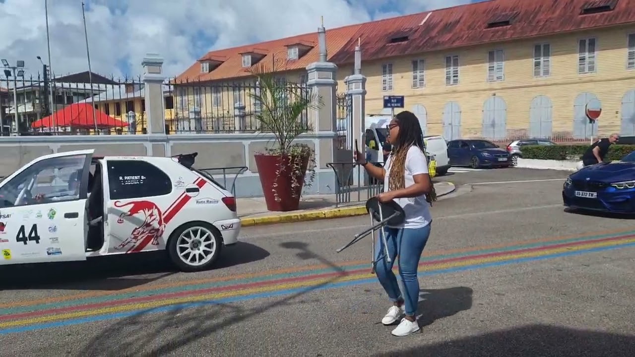 Rallye de Guyane, dans la ville de Cayenne