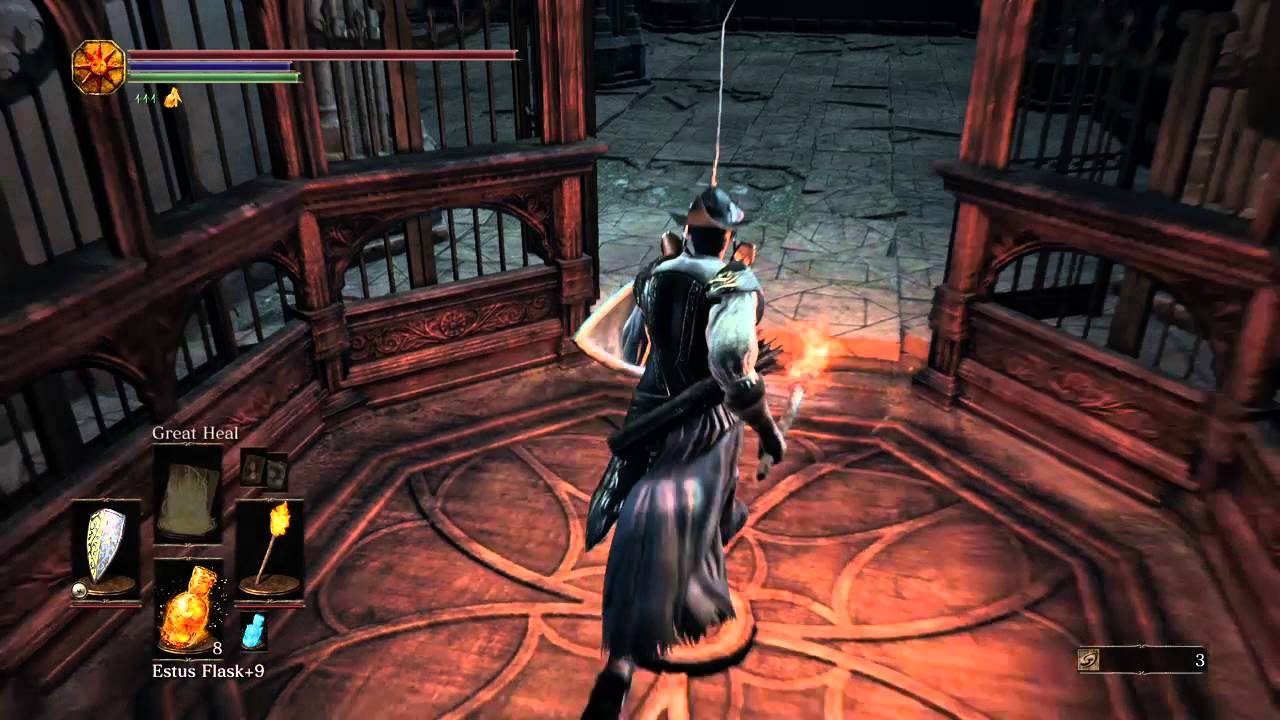 DARK SOULS&trade; III - Grand Archives - ladder, levers, and both elevator shortcut unlocks to boss, etc.