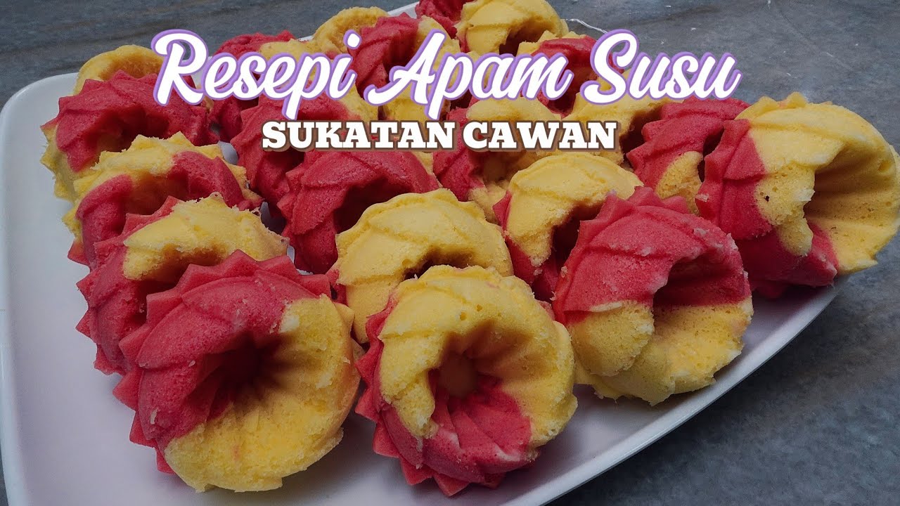 Resepi Apam Susu Gebu Sukatan cawan
