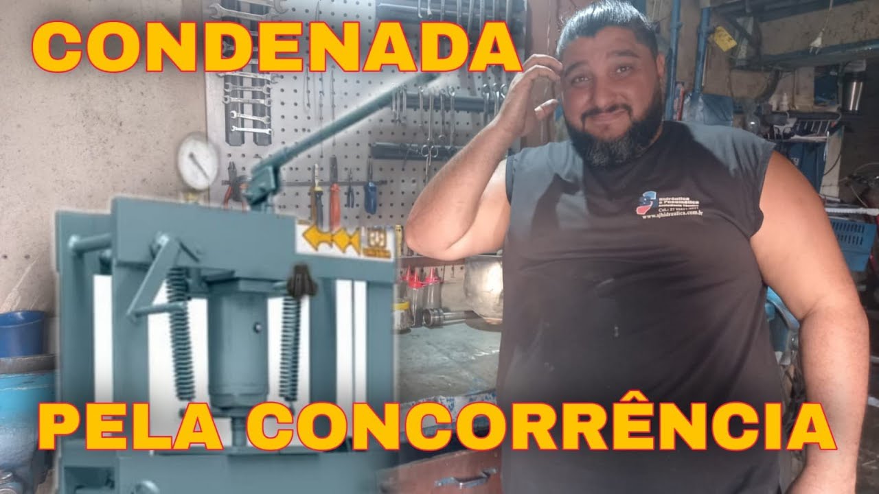 PRENSA SIWA 15TON!!!!! CONDENADA PELA CONCORRENCIA!!!!!