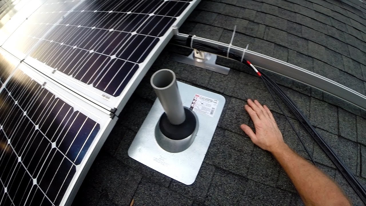 Off Grid Solar #34: Wiring Solar Panels to Combiner Boxes
