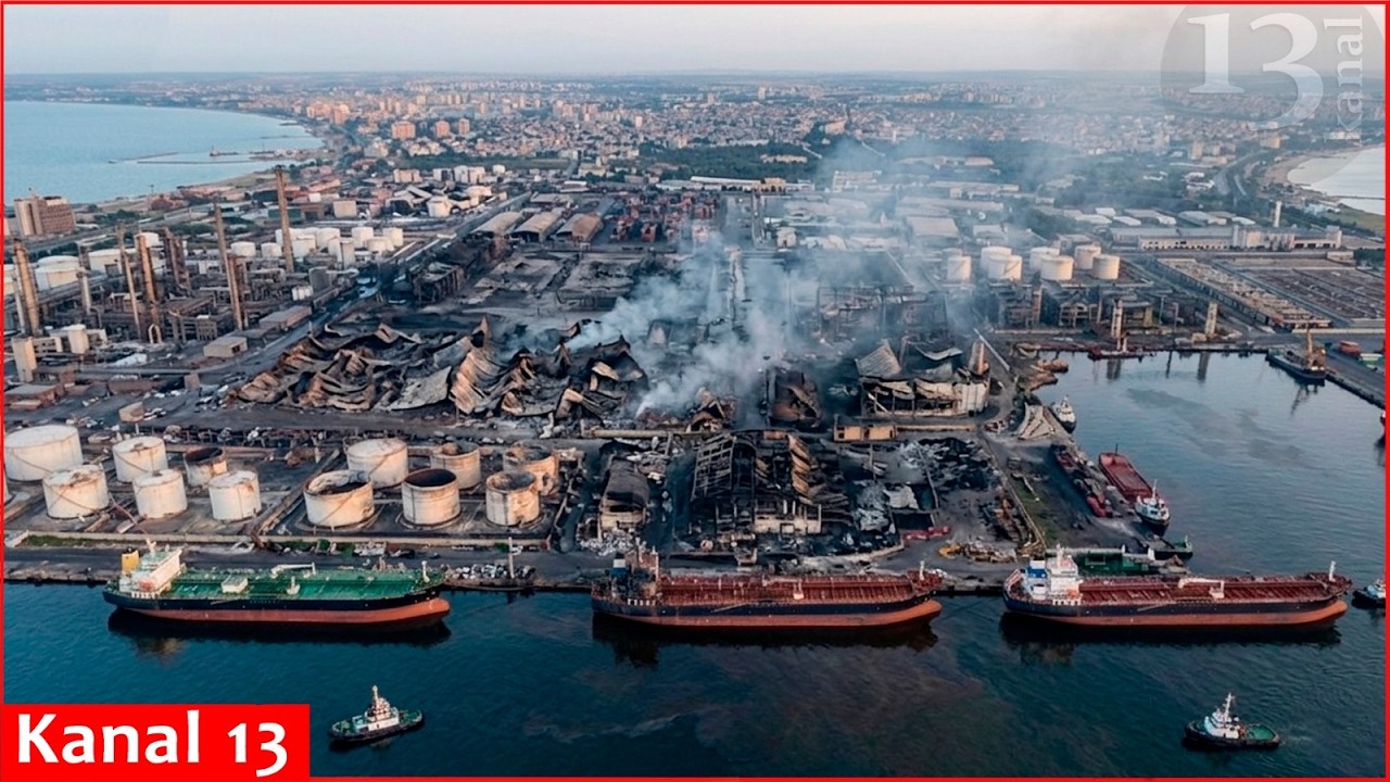 Атаки украинских беспилотников парализовали российскую систему экспорта нефти из Балтийского моря...