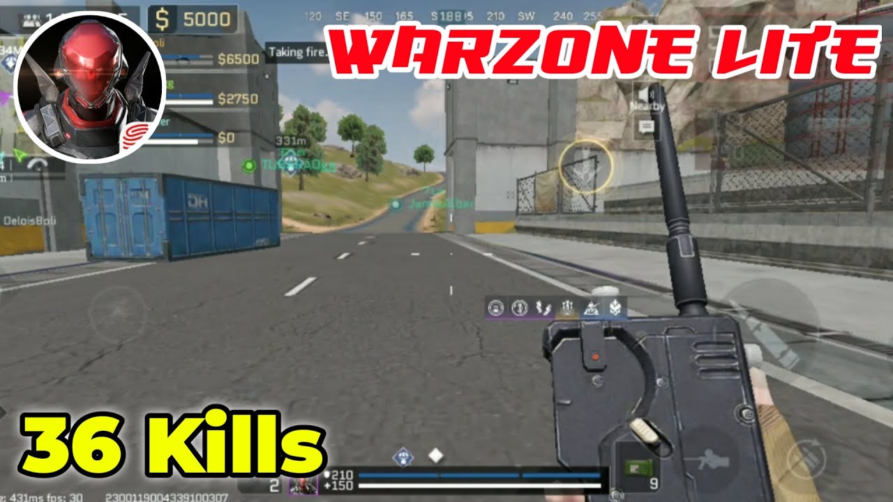 PROJECT BLOOD STRIKE 36 KILLS | WARZONE LITE - BLOODSTRIKE GAMEPLAY