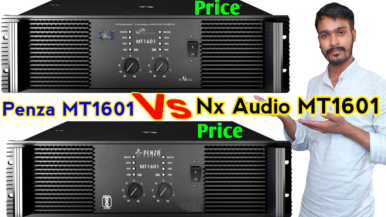 Nx Audio MT 1601 Vs Penza Audio MT 1601 में कौन Best हैं । Full Details And Price