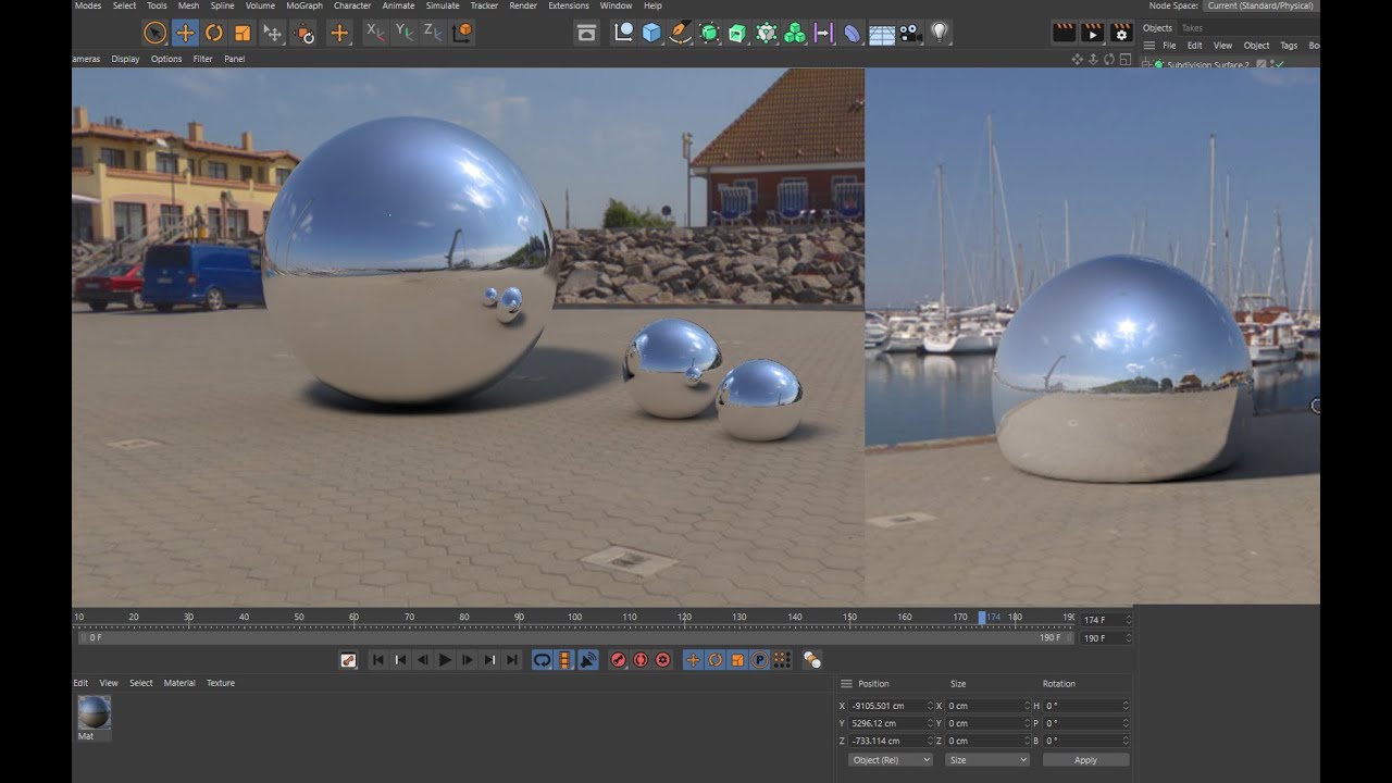 CINEMA 4D: Make Your HDRI REFLECTIONS Look REAL!