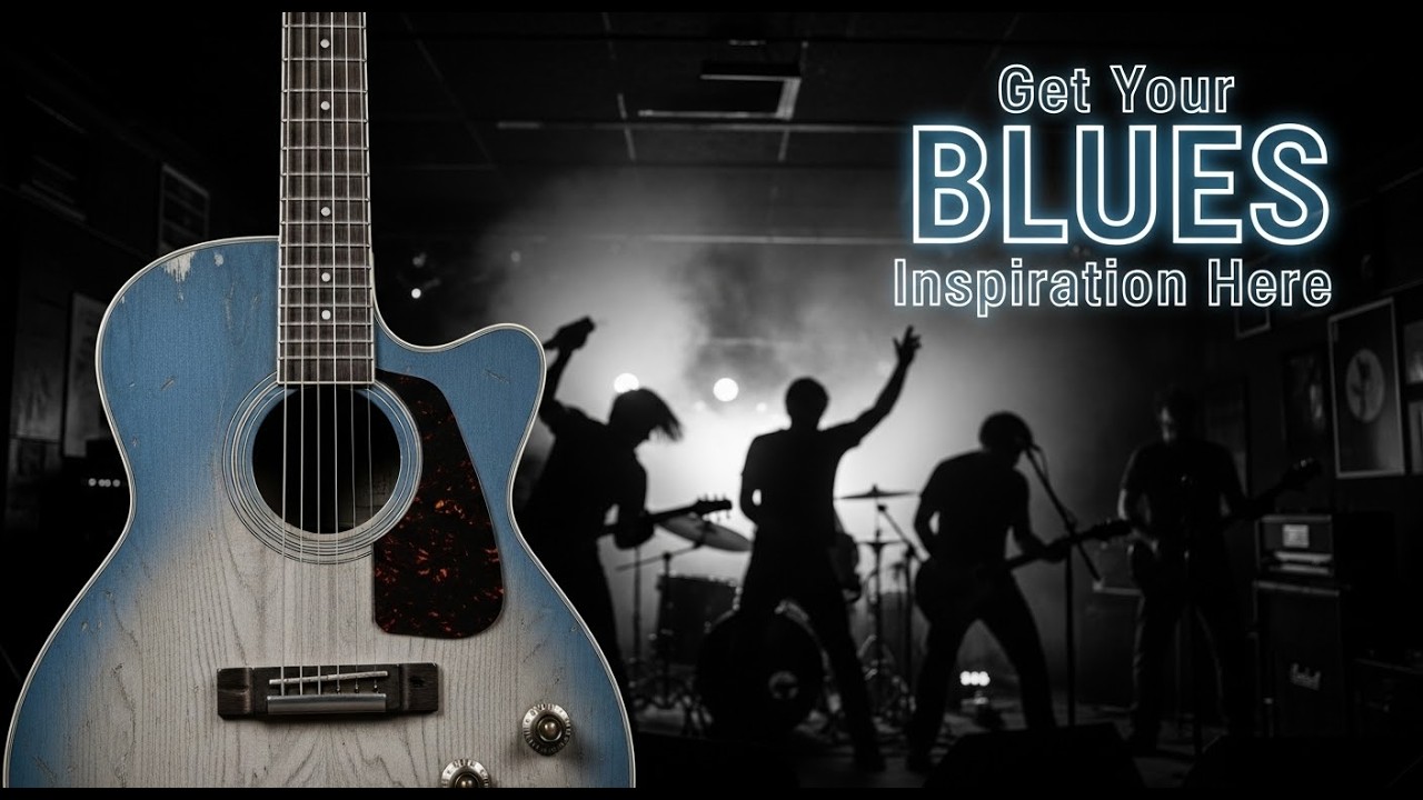 E Key 12-Bar Blues 120 Bpm Inspiration Track - The Blues Connection: BLUES Inspiration Track