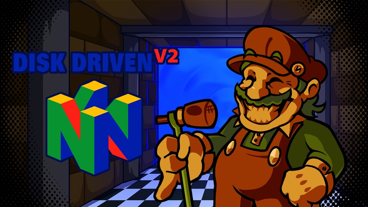 Disk Driven V2 - (Endless Mario Mix) (+FLP)