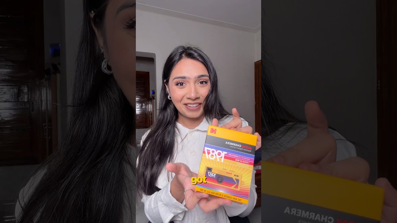 Unboxing the viral Kodak charmera 📸💛