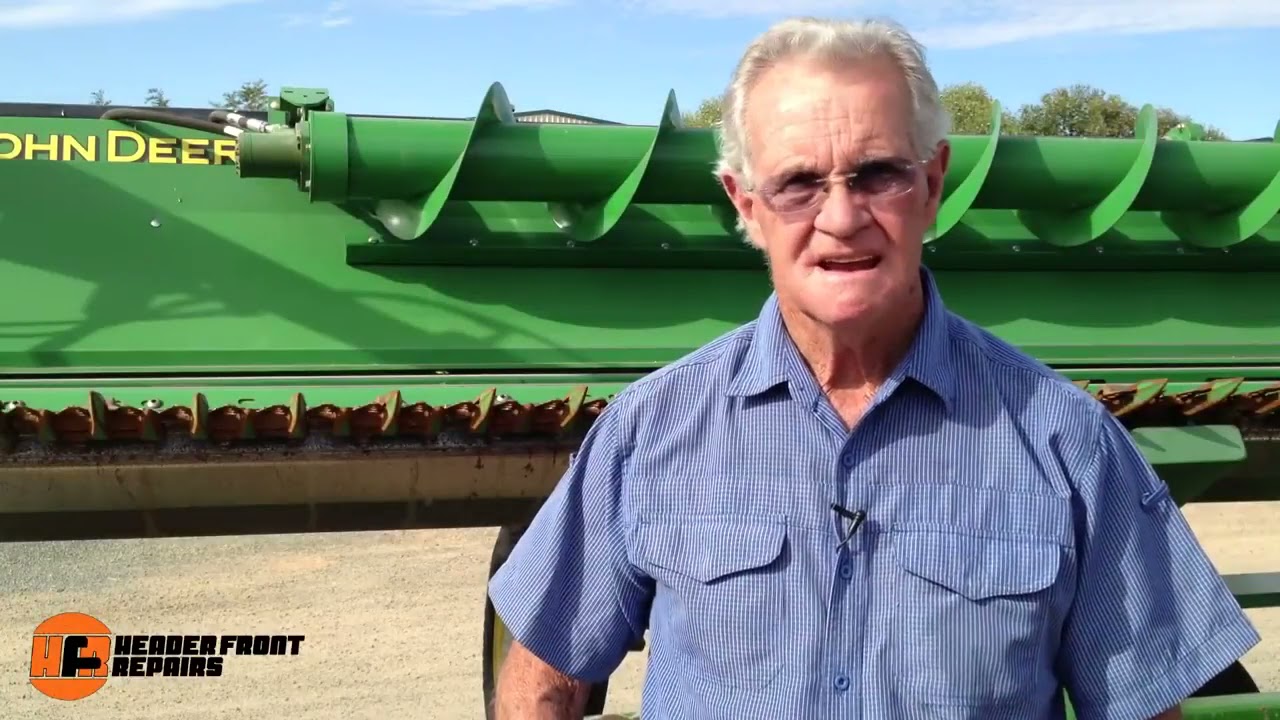 About John Ward and Header Front Repairs in Swan Hill