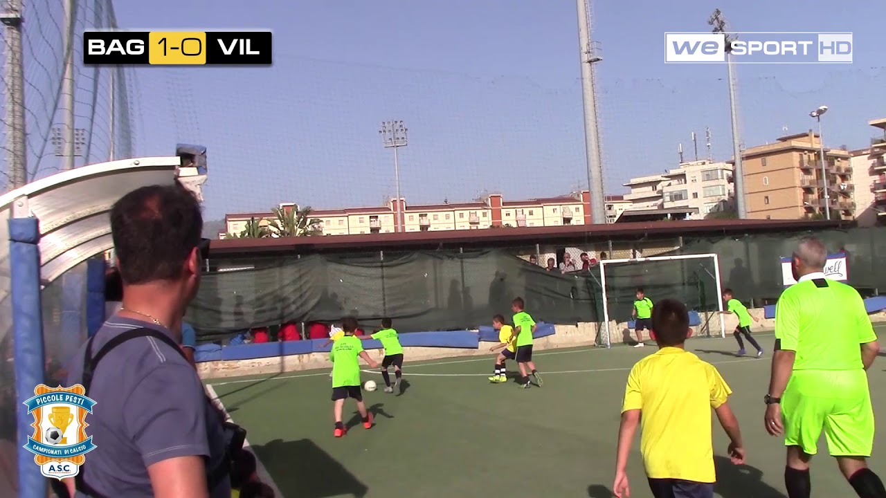 ASC Piccole Pesti Primi Calci - Finale: Pro Bagnara Verdi vs Reggio Village [HD]