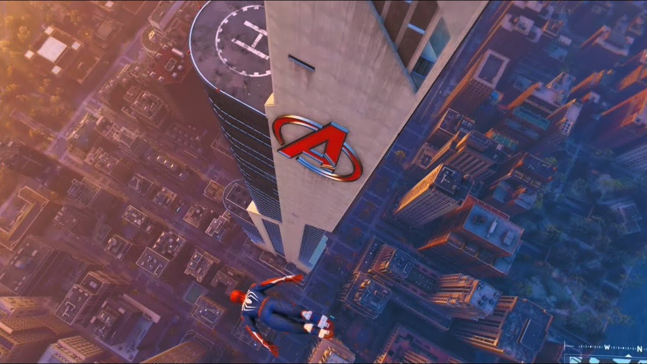 One Last Time: Swinging around the Avengers Tower