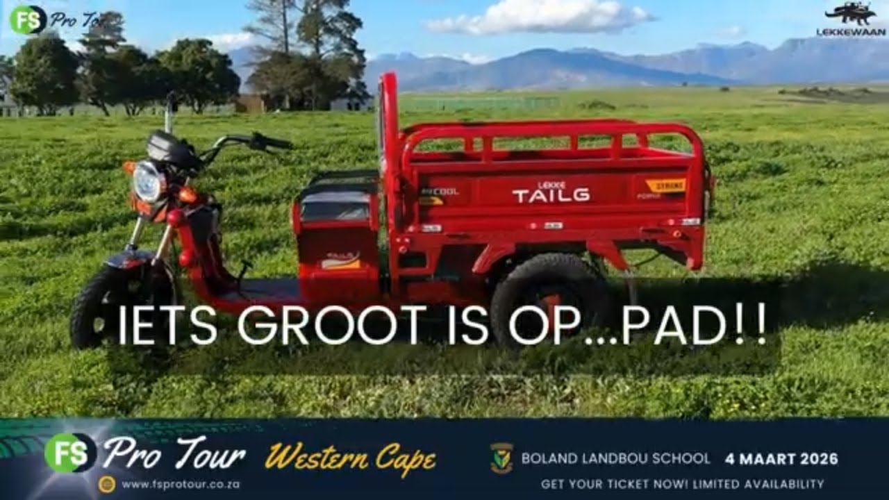 What’s on the road for Lekkewaan at this year’s Pro Tour Paarl?