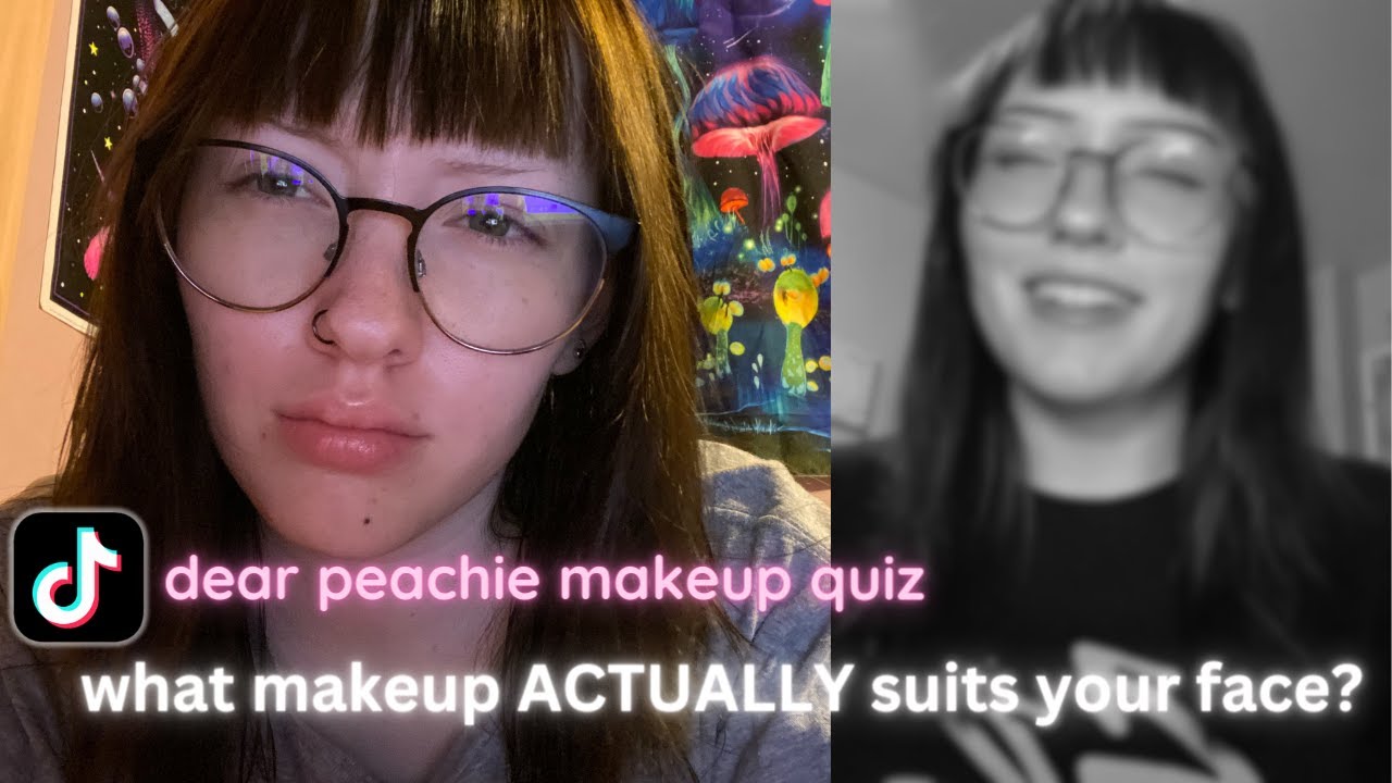 this quiz says what makeup best suits your face? (dear peachie makeup quiz)