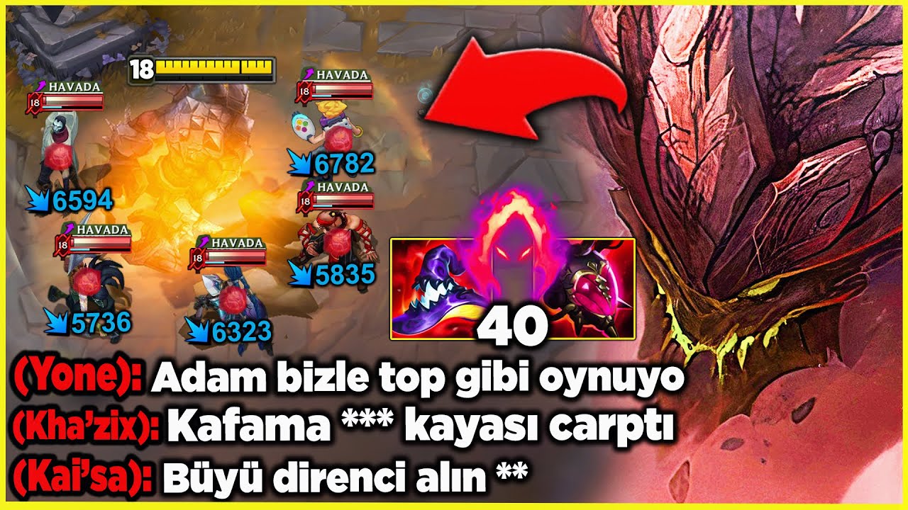 ULTİME OTURAN KENDİNİ KAYBEDİYOR !! TEK ATAN MALPHİTE ORMAN !! EFSANE MA&Ccedil; !!