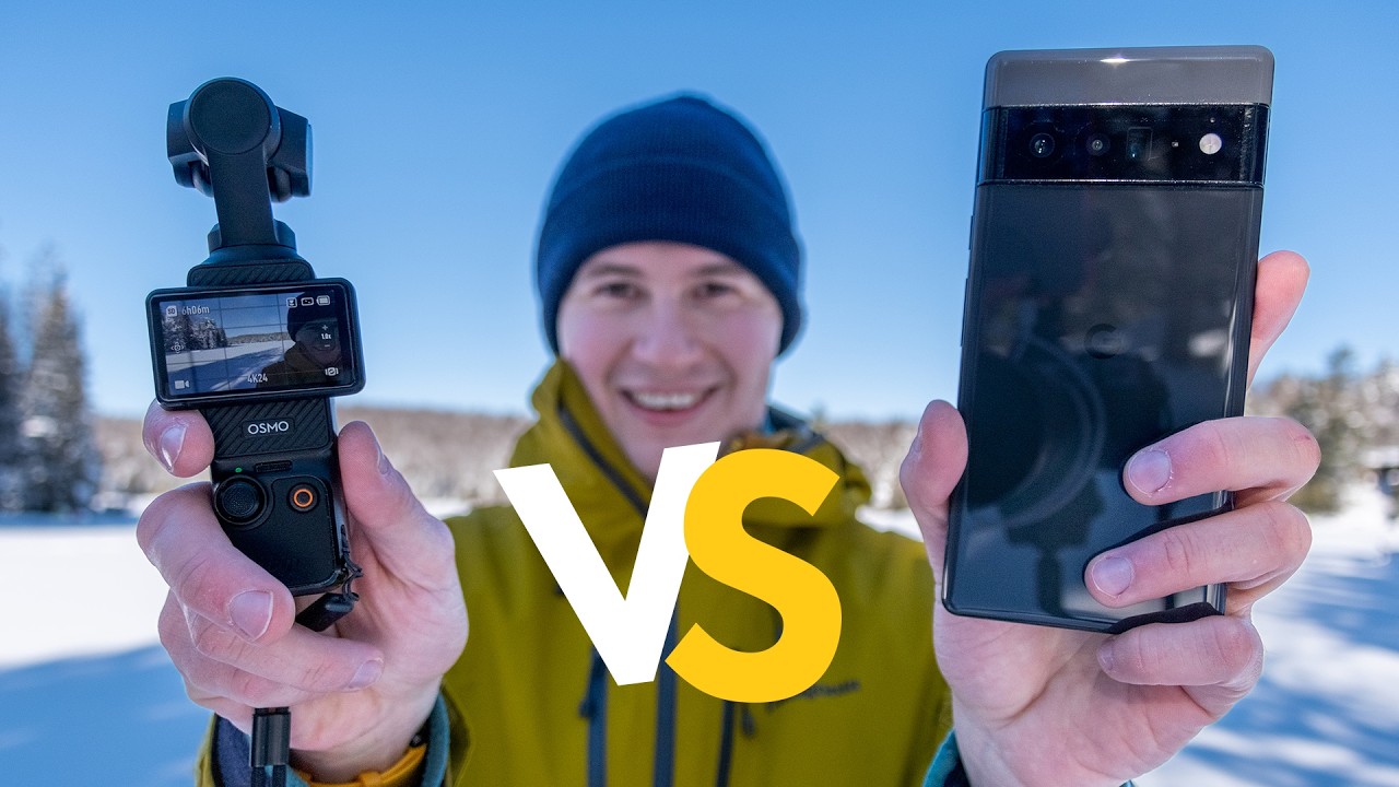 DJI Osmo Pocket 3 против ВАШЕГО телефона – сравнение в 7 реальных условиях.
