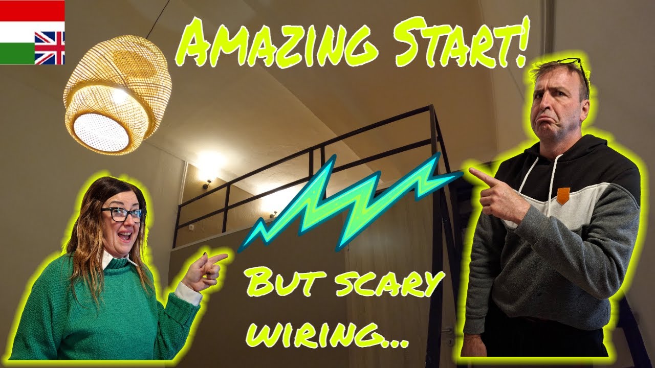 Ep 1. Budapest DIY Renovation: Shocking Electrical Problems in Our New Flat