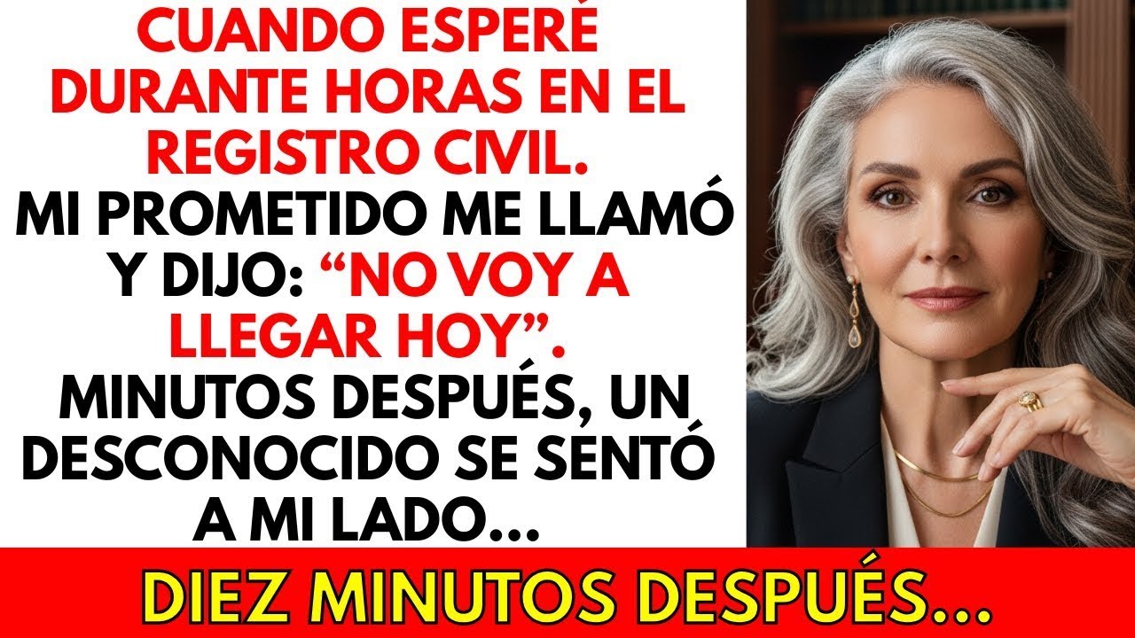 Mi prometido me abandonó en el registro civil — 10 minutos después, ya era la esposa de otro hombre