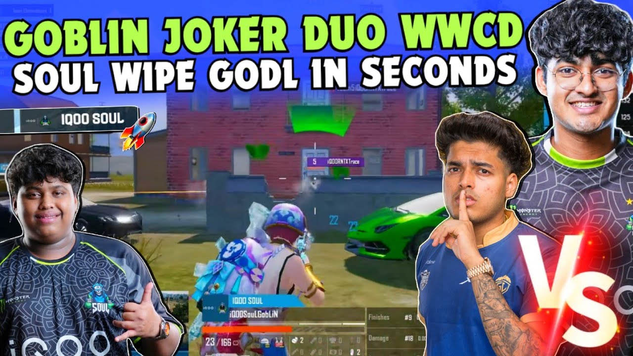 iQOOSouL OneGame Grand Finals Day 3 ✅ SOUL Wipe GODL in Seconds 🔥 Team SouL Impossible WWCD 🚀