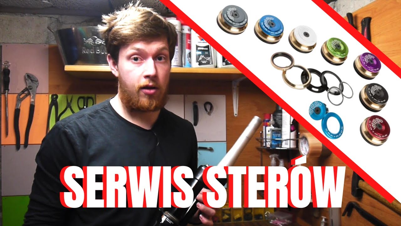 JAK SERWISOWAĆ STERY TAPERED W ROWERZE MTB - SERWIS ROWERU  DIRTOWA AKADEMIA