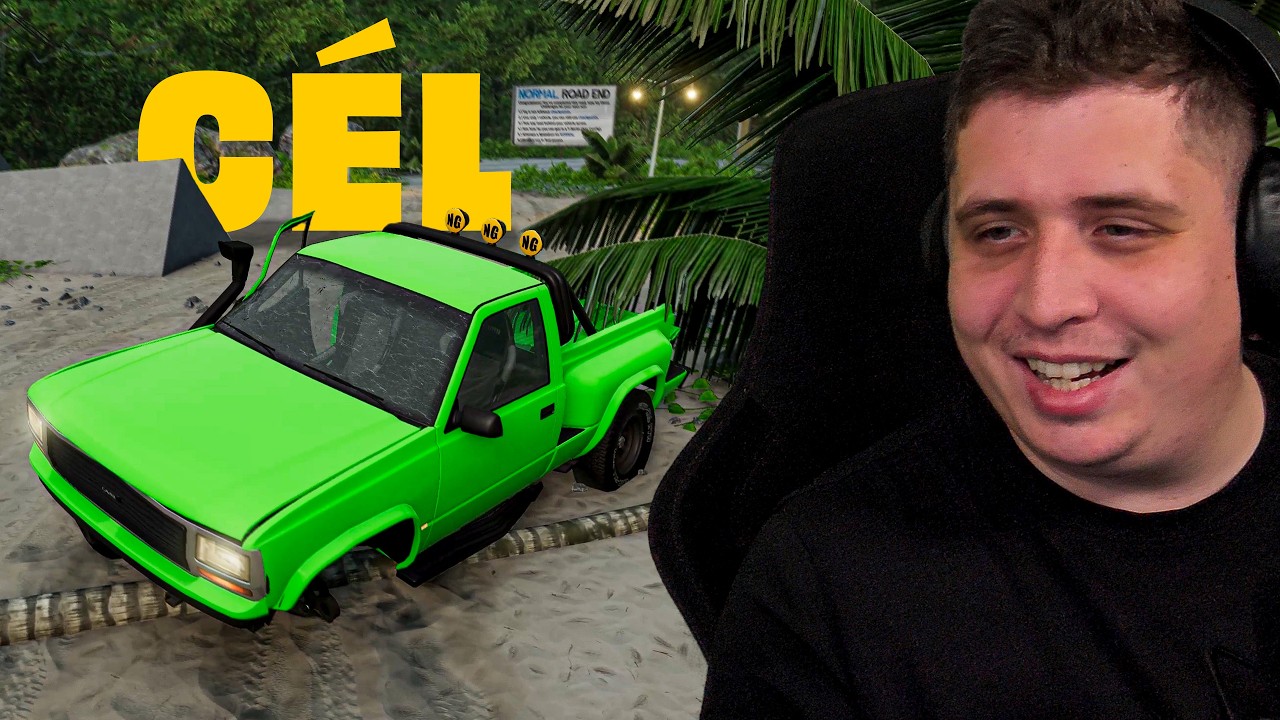 PONT A CÉL ELŐTT TÖRTÉNIK ILYEN?!?!?!🚗BeamNG🚗JátékPÁRBAJ S12E09