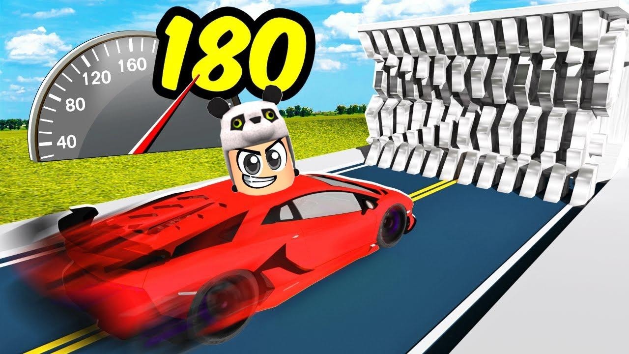 😱 180’le DUVARA ÇARPTIM! ARABAM PARÇALANDI! - Roblox