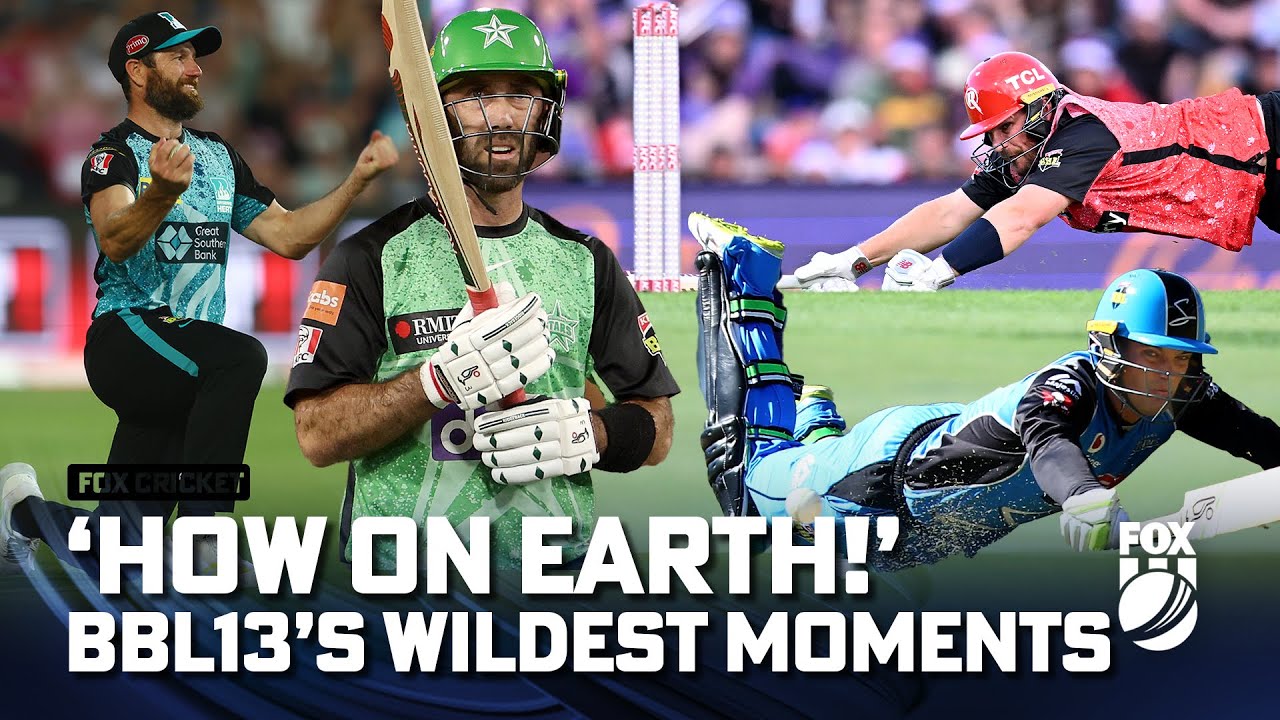 Craziest moments from BBL13 🔥 | Wickets, catches and run outs RANKED 🏅 | Fox Cricket