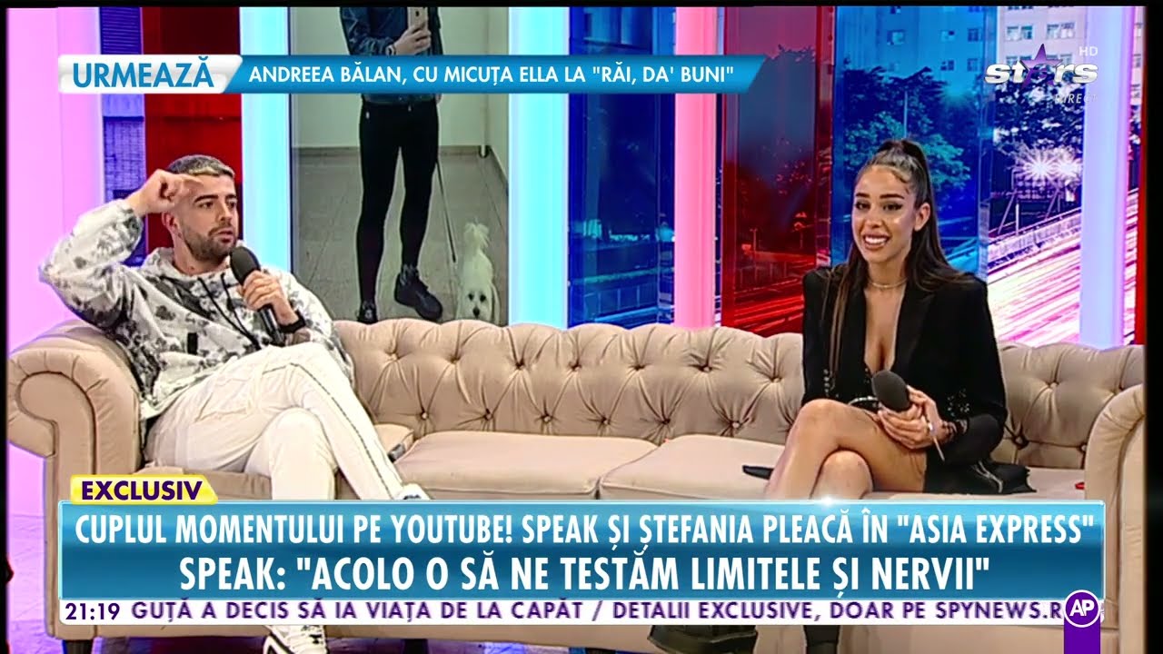 Speak şi Ştefania pleacă în 