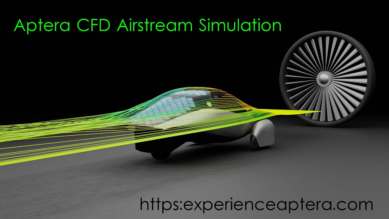 Aptera CFD Airstream Simulation
