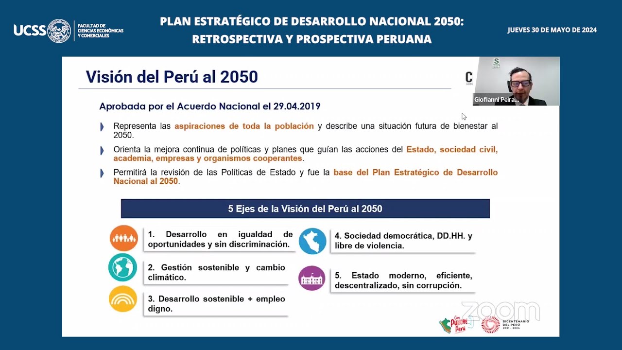 Plan Estratégico de Desarrollo Nacional 2050: retrospectiva y prospectiva peruana