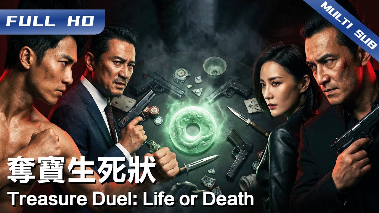 《夺宝生死状》Treasure Duel: Life or Death💰 价值连城的龙壁引发黑帮火拼！他用祖传拳法单挑整个犯罪集团 拳拳到肉太解气！【FULL】