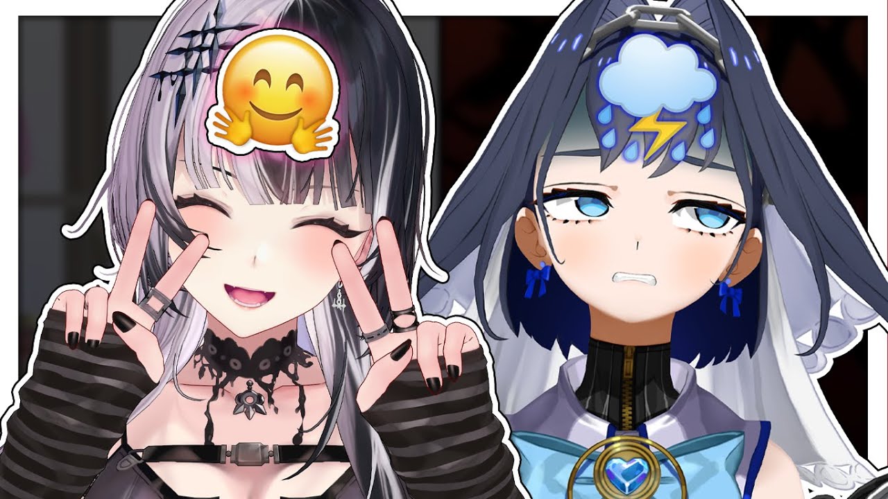The Contrast Between Shiori and Kronii's Mood is Hilarious【Hololive】