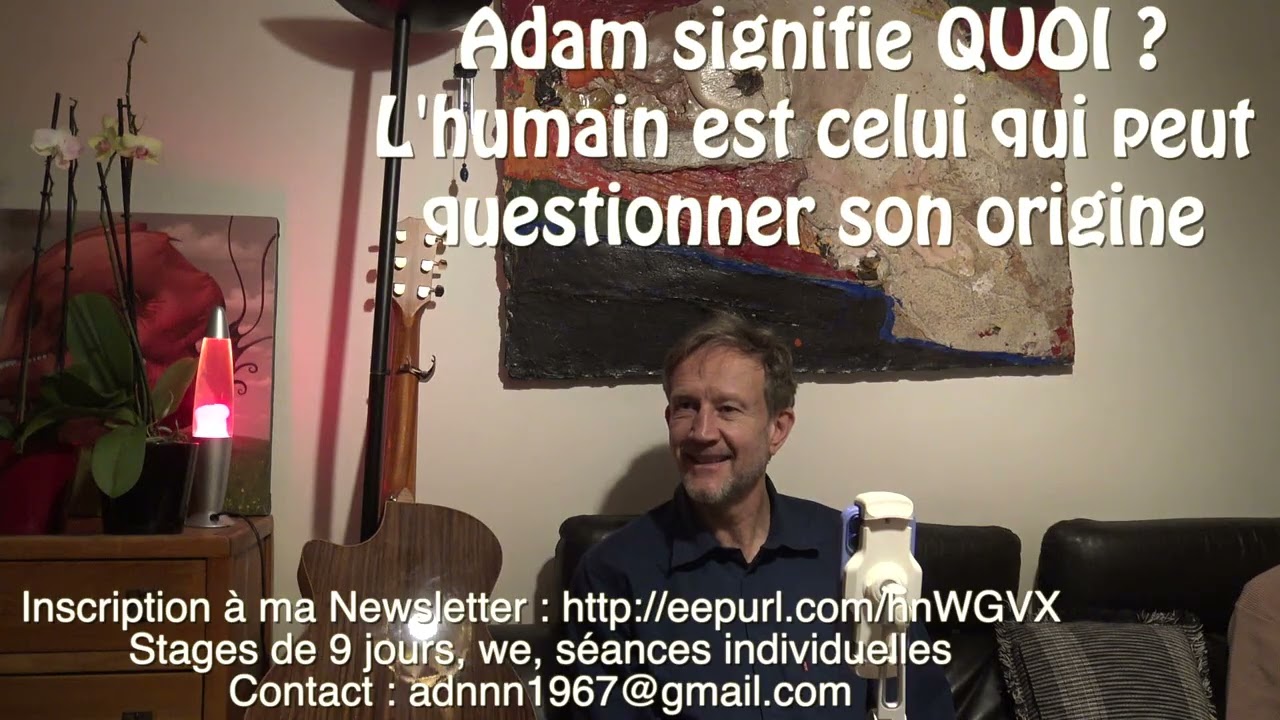 L'humain est une question.