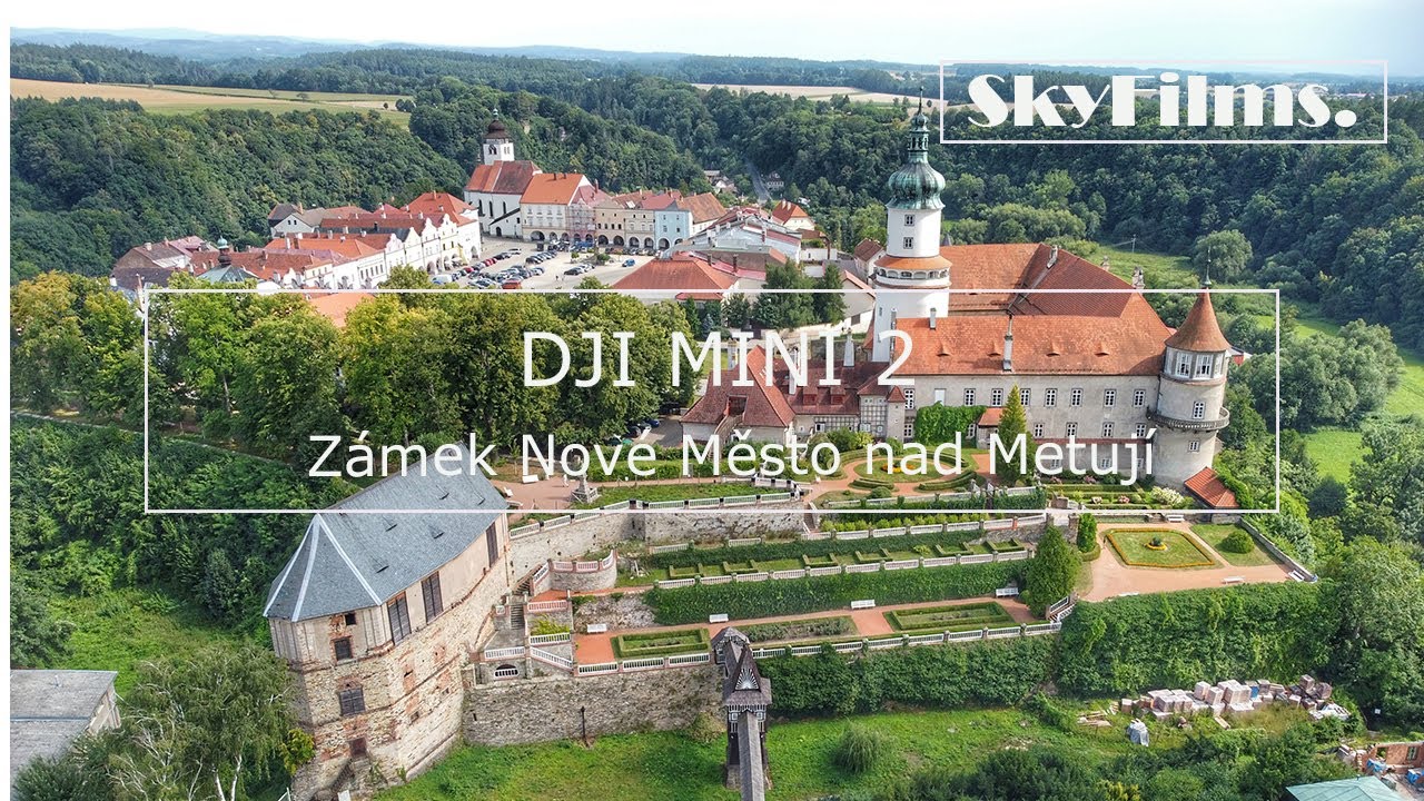 DJI MINI 2 -  Castle Zámek Nové Město nad Metují | 4k
