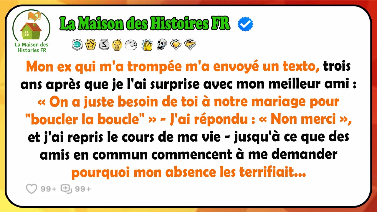Trois Ans Après M'avoir Trompée, Mon Ex M'invite À Son Mariage Pour 