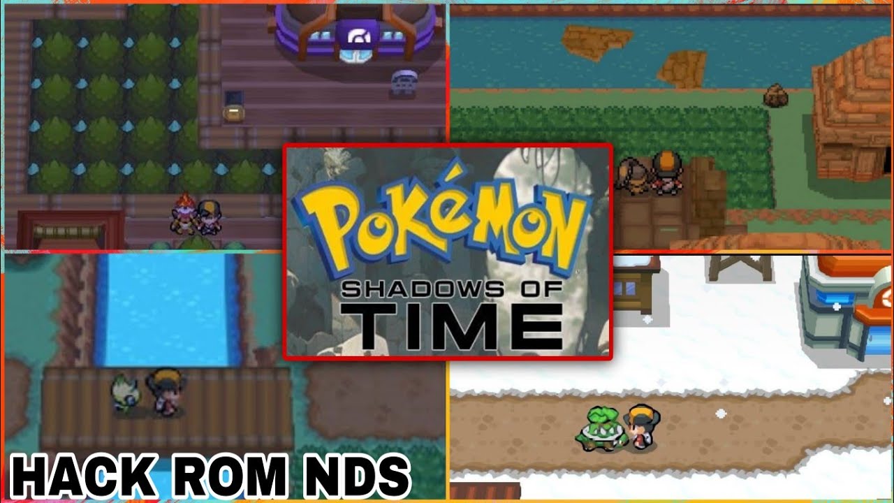 Pok&eacute;mon Shadows Of Time Hack Rom NDS Viaje En El Tiempo, PKM Sombra/Purificaci&oacute;n, Fakemon y Mas