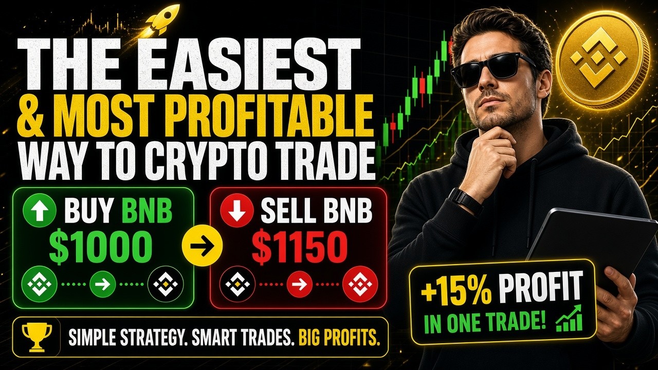 Simple Method To Make PROFIT A Day Trading Cryptocurrency As A Beginner | Biannce Tutorial Guide